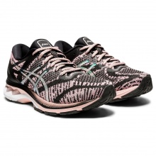 Asics Laufschuhe Gel Kayano 27 MX (Knit-Mesh, Stabilität) schwarz/rose Damen